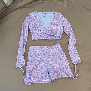 Bo+Tee lavender set size small